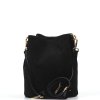 Kožená kabelka Zoe černá