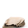 Kožená kabelka Damiena taupe