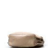 Kožená kabelka Damiena taupe