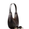 Kožená kabelka Madison tmavě hnědá