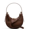 Kožená kabelka Madison hnědá