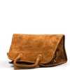 Kožená kabelka Sabine koňakově hnědá