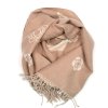Dámská šála Evana s motivem béžová