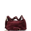 Kožená kabelka Hania bordó