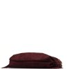 Kožená kabelka Ferrie bordó