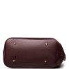 Kožená kabelka Gaia bordó