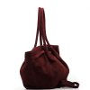 Kožená kabelka Sherry bordó