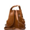 Kožený batůžek Mavis koňakově hnědý