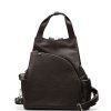 Kožený batůžek Mavis tmavě hnědý