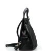 Kožený batůžek Mavis černý