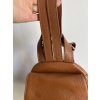 Unikát kožený batůžek Maisy koňakově hnědý