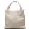 Kožená shopper kabelka Jane béžová