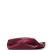 Kožená kabelka Tona vínově červená