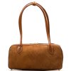 Kožená kabelka Larissa koňakově hnědá