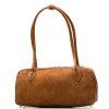 Kožená kabelka Larissa koňakově hnědá