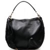 Kožená kabelka Flossie černá