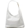 Kožená kabelka Amela bílá