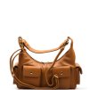 Kožená kabelka Aviona koňakově hnědá