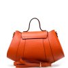 Kožená kabelka Susy oranžová
