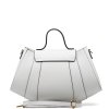 Kožená kabelka Susy bílá