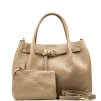 Kožená kabelka Zola taupe