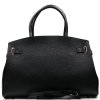 Kožená kabelka Naomi černá