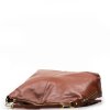 Kožená kabelka Tiara hnědá