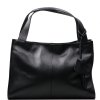 Kožená shopper kabelka Venice černá