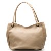 Kožená kabelka Kristy taupe