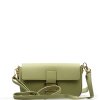 Kožená crossbody kabelka Diana zelená