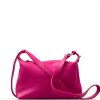 Kožená kabelka Shaila fuchsiová