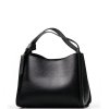 Kožená kabelka Debora černá