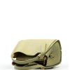 Kožená kabelka Debora světle zelená