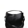 Kožená kabelka Vilma černá