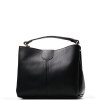 Kožená kabelka Vilma černá