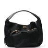 Kožená kabelka Flora černá