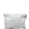 Kožená kabelka Stela bílá