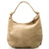 Kožená kabelka Imma taupe