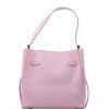 Kožená kabelka Fatin růžová
