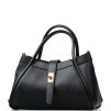 Kožená kabelka Sydney černá