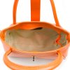 Kožená kabelka Sydney oranžová