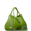 Kožená kabelka Sydney zelená