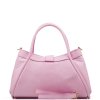 Kožená kabelka Sydney růžová