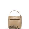 Kožená kabelka Carina taupe