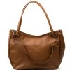 Kožená kabelka Kristy koňakově hnědá