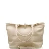 Kožená kabelka Riana béžová