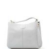 Kožená kabelka Vilma bílá