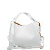 Kožená kabelka Debora bílá