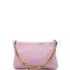 Kožená kabelka Anette růžová