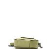 Kožená crossbody kabelka Clio světle zelená